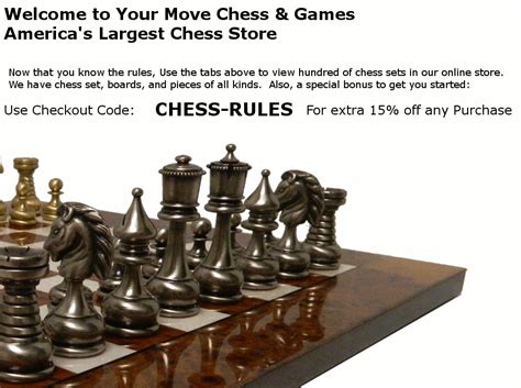 But apart from that you can find more about all chess rules, chess openings, chess strategy for beginners and advanced players in our blog section. Your Move Chess & Games: A Quick Summary of the Rules of Chess