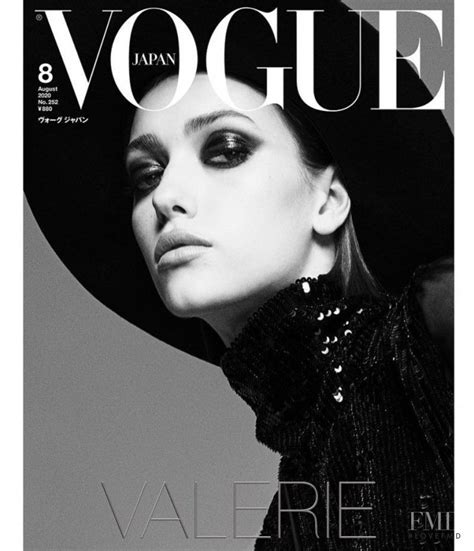 cover of vogue japan with valerie scherzinger august 2020 id 56480 magazines the fmd
