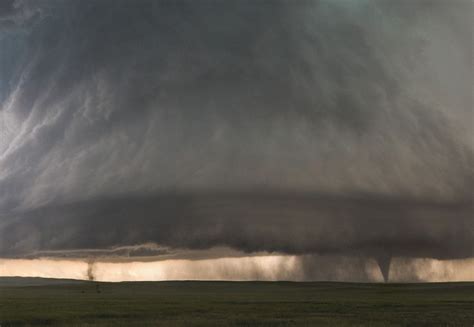 Photographer Captures One Amazing Supercell Two Tornadoes In Colorado
