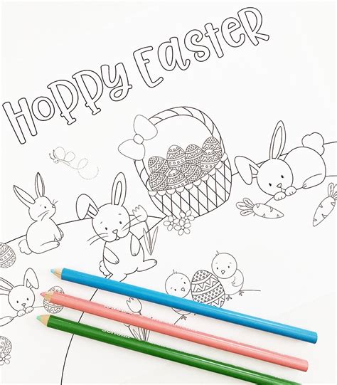 Bunny coloring pages best coloring pages for kids. Printable Easter Bunny Coloring Page - Pineapple Paper Co.