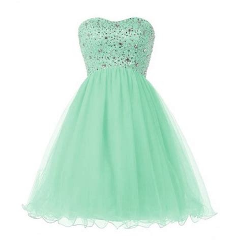 gorgeous sweetheart short mint green dress for homecoming with beading mint homecoming dresses