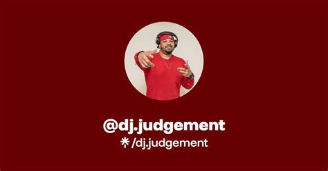 Djjudgement Official Music Podcast Twitch Linktree