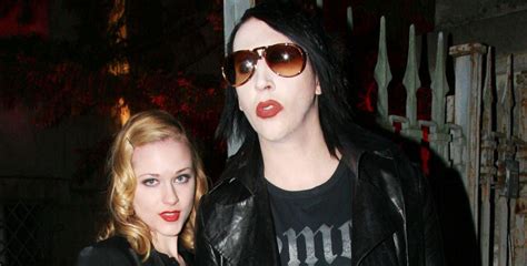 'even but the stunning lady appears to get off lightly. Evan Rachel Wood Talks Marilyn Manson Relationship: 'I Met Somebody That Promised Freedom ...