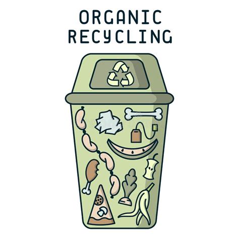 Desenho De Lixo Organico