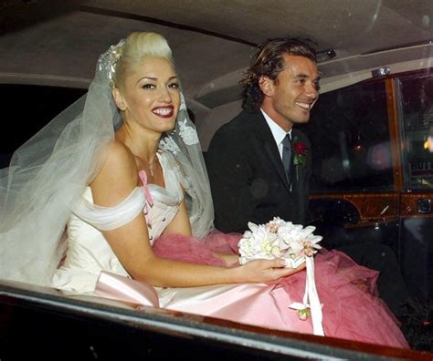 Gwen stefani wedding dress is one of the design ideas that you can use to reference your dresses. Gwen Stefani and Blake Shelton Wedding - FLARE