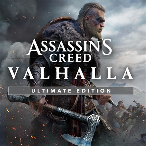 Assassins Creed Valhalla Ultimate Edition 2020 Playstation 4 Box