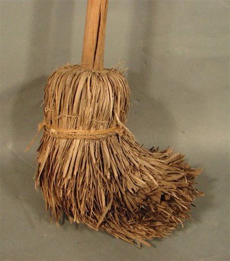 A Broom That Has Been Made Out Of Straw