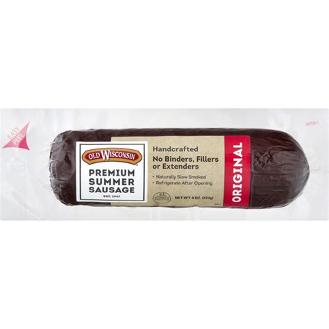 Save On Old Wisconsin Premium Summer Sausage Original Order Online