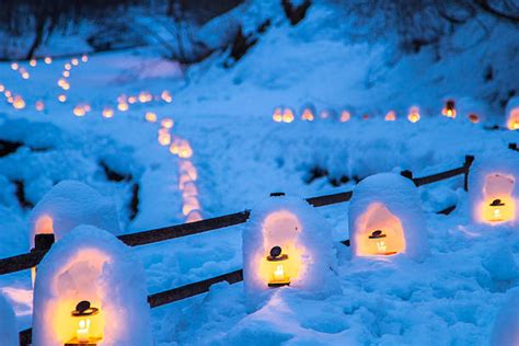 Best Snow Lantern Stock Photos Pictures And Royalty Free Images Istock