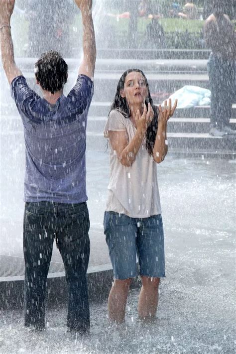 katie holmes gets a soaking as she frolics with luke kirby on mania days set mirror online