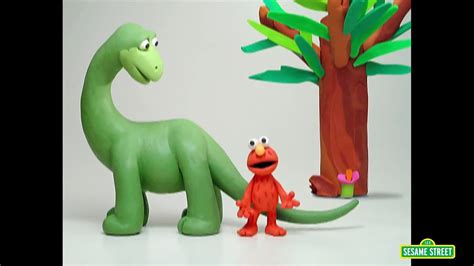 Sesame Street Elmos Dinosaur Song Dailymotion Video