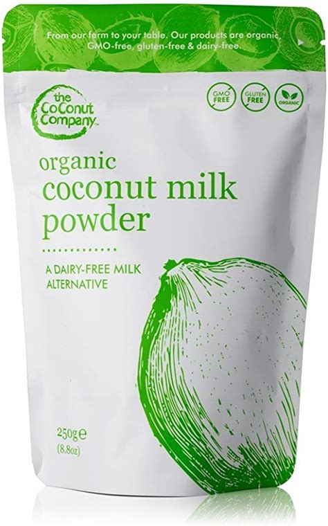 Organic Coconut Milk Powder 250g Dairy Free And Gluten Free Pure