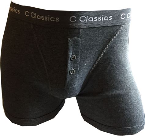 Mens Boxers Shorts Button Fly Underwear C Classic Rich Cotton Boxer S M L Xl Xxl Ebay