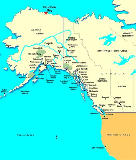 Map Of Prudhoe Bay Alaska Asyagraphics