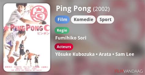 ping pong film 2002 filmvandaag nl