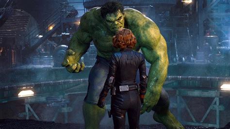 Deleted Infinity War Scene Brings Hulk And Black Widow Back Together