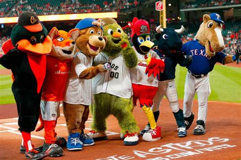 A Definitive Ranking Of Every Mlb Mascot Houstonchronicle