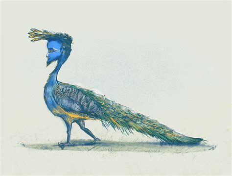 Peacock Man By Gilad Sotil On Dribbble