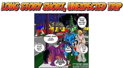 Comic Strip About Halloween And Totem Pole Trench Brought To You By Comic Strip Pro Totem