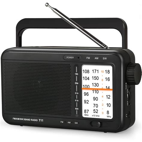 Buy Portable Am Fm Sw Radio Transistor Radio Battery Operated Radio By 3 D Cell Batteries Or Ac