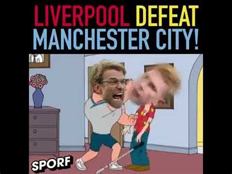 A behemoth task awaits pep's men this second half! Liverpool v Man City Funny football memes - YouTube
