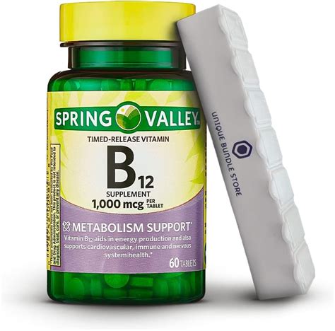 Spring Valley B12 1000 Mcg Timed Release Tablets Dietary