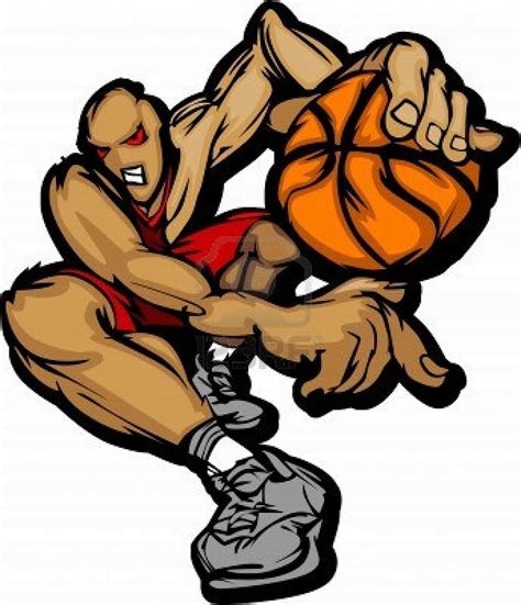 Cartoon Basketball Player
