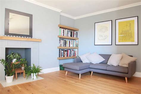 Grey is a better pair for the dark blue wall because choosing a sofa in a dark blue tone, in this case, will only make it lost in the interior design. High-quality, hardwood floors fitted in Bristol | Arlberry ...