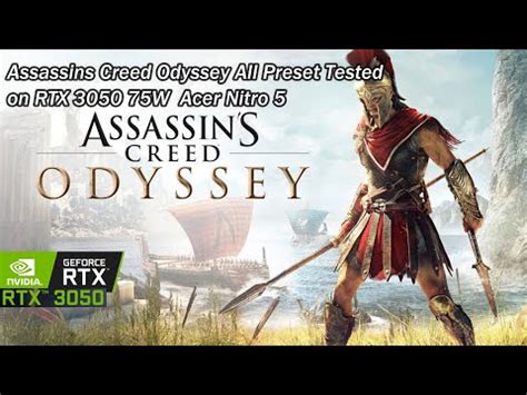 Assassin S Creed Odyssey All Preset Tested On Rtx W Acer Nitro