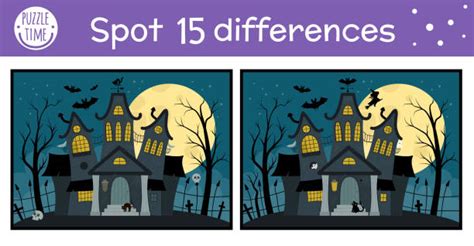 Spot The Difference Halloween
