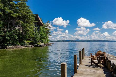 On The Market A Stunning New Hampshire Lake House In The Woods