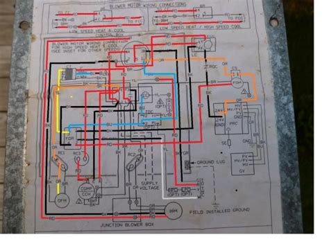 Electrical wiring diagrams for air conditioning systems. Rheem gas heating unit wont turn on. (Pics included ...