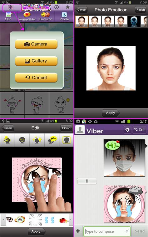 Viber Sticker Pro Emoticons Amazon Co Uk Appstore For Android