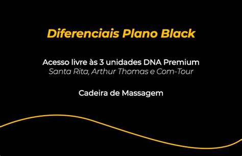 Plano Black De 12 Meses Na Academia Dna Dna Academia Premium Londrina