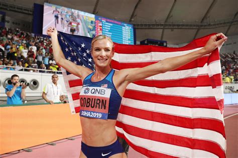 Former Cu Track All American Emma Coburn Takes 2nd In 3000 Meter