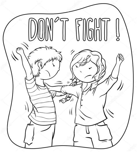 Habits coloring pages with wallpaper free. children's pages fighting | girl fighting Colouring Pages ...