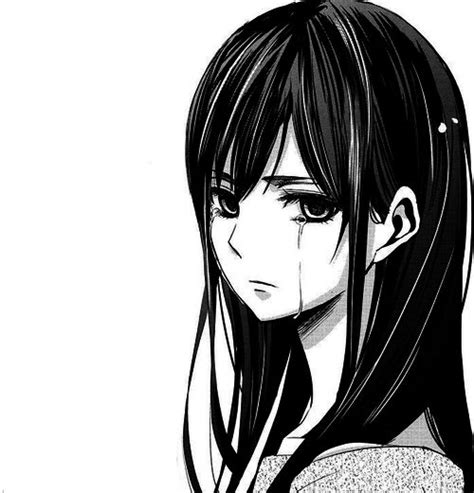 Sad Anime Girl Crying Depressed
