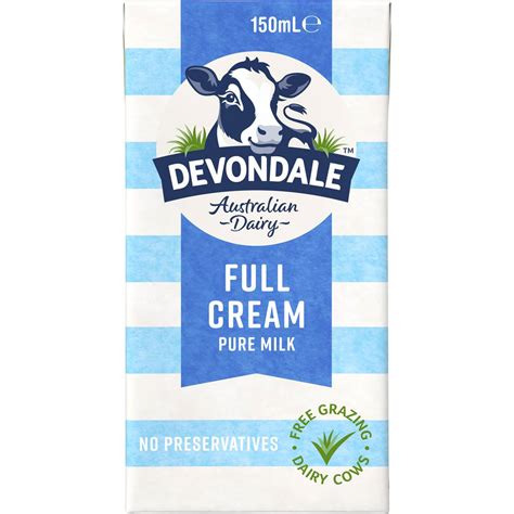 Devondale 100 Pure Full Cream Milk Long Life Uht Milk 150ml Woolworths