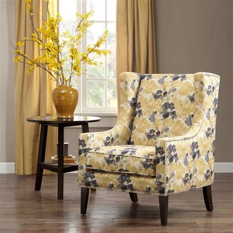Check out our guide to the best accent chairs. Chagnon Wingback Chair in 2020 | Yellow accent chairs ...