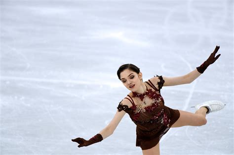 Figure Skating Alina Zagitova Wins Russias First Gold Medal The New