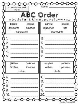 There are 24 sheets and a cover if you want to make this into. 3rd Grade Reading Street Spelling - ABC Order UNITS 1-6 by Twinning Teachers