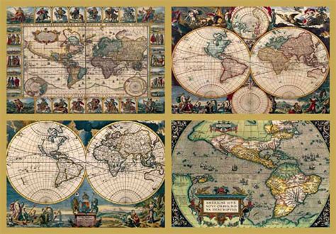 Great savings & free delivery / collection on many items. 18,000 - 4 Historic World Maps - Ravensburger ~ Puzzle Momma