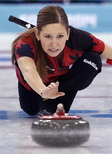 Day Kaitlyn Lawes Of Canada Competes During The Curling Women S