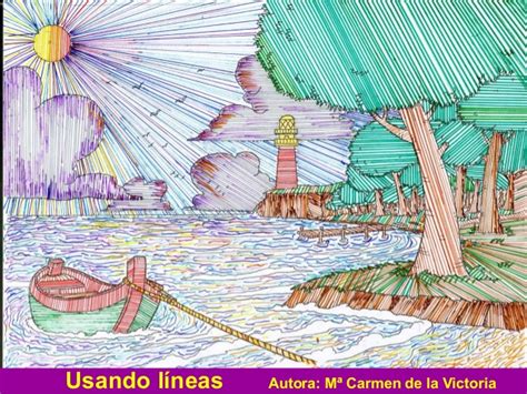 UNIDAD DIDÁCTICA PLÁSTICA: Color, líneas y puntos - Parte II