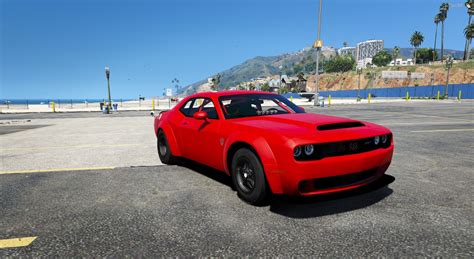 Dodge Demon Drag Car Add On Fivem Mod For Gta Screenshot My Xxx Hot Girl