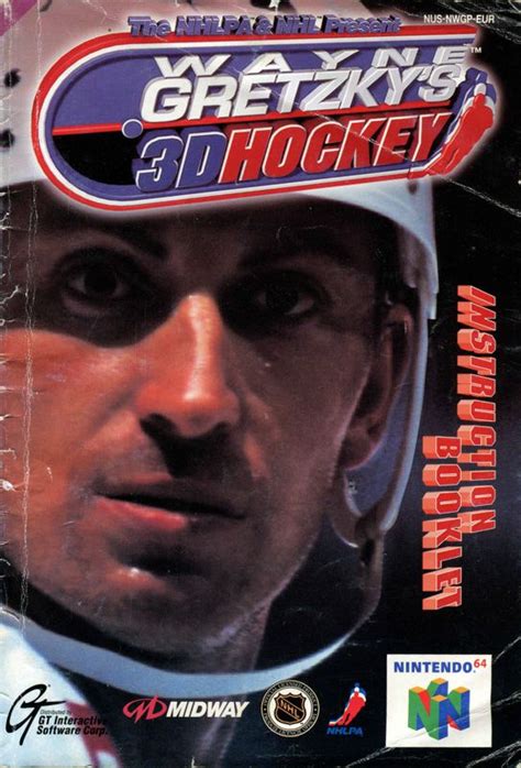 Wayne Gretzkys 3d Hockey Cover Or Packaging Material Mobygames