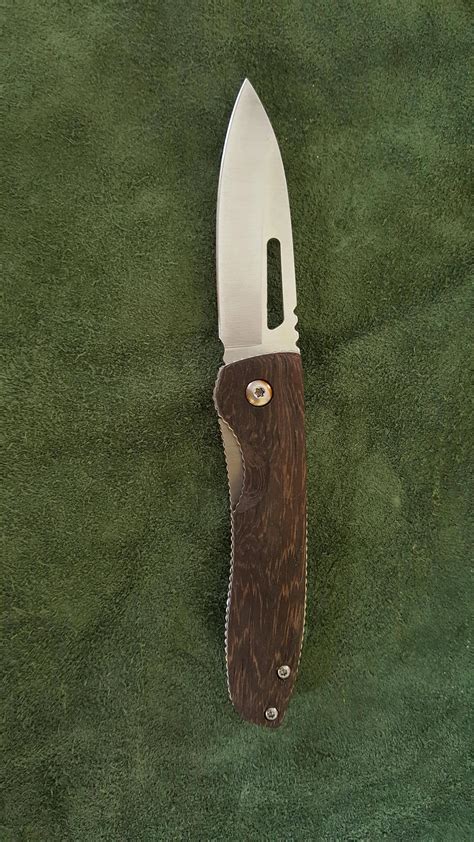 The wooden kitchen knife handle is one of the oldest and most original types of knife handles in existence. Found an Ozark Trail Wood Handle Clip Knife in the lake ...