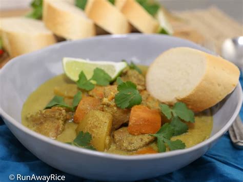 Return chicken and onion to pot and stir in chicken broth, water and fish sauce. Instant Pot Chicken Curry (Ca Ri Ga) | RunAwayRice