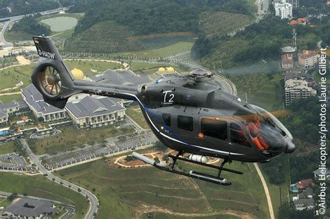 Le Nouveau Hélicoptère Ec145 T2 Un Moteur Vitaminé Et élégant