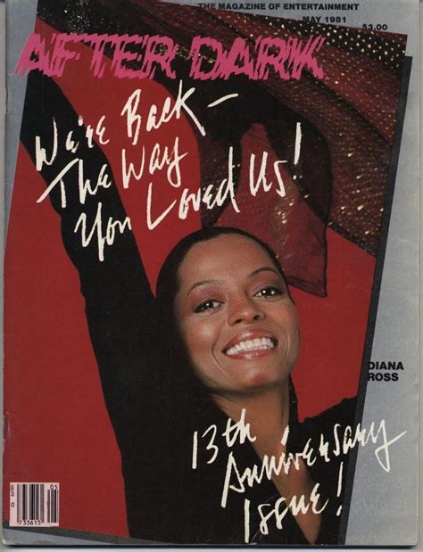 After Dark Magazine Covers Diana Ross After Dark Magazine